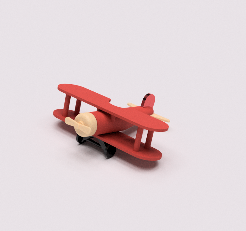 Aeroplane Front CAD
